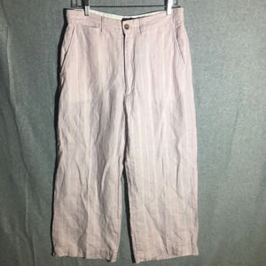 Womens NWT Polo by Ralph Lauren Pants Linen Wide Leg Lagenlook Spring Summer